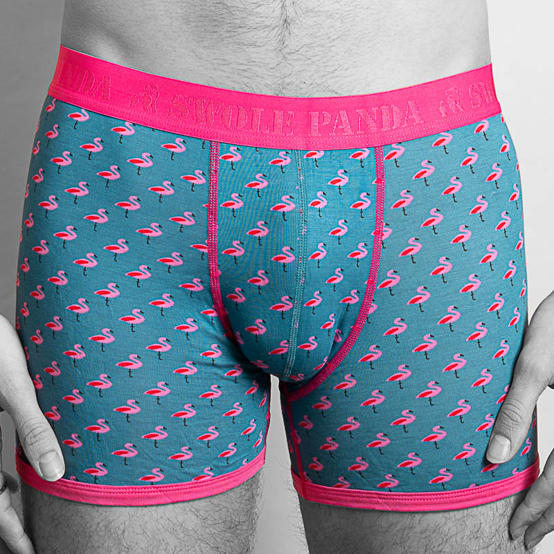 Mens pink clearance trunks underwear